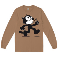 Toasted Coconut felix the cat whistling Long Sleeve Tee - ArtMosaic