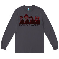 Smoke sure i'm a marxist Long Sleeve Tee - ArtMosaic