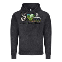 Vintage Arctic Peace Love Skunks Vintage Hoodie - LillyAllenDesigns