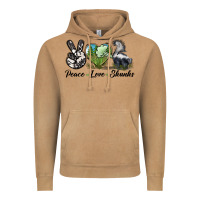 Vintage Camel Peace Love Skunks Vintage Hoodie - LillyAllenDesigns