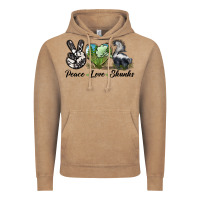 Vintage Coffee Peace Love Skunks Vintage Hoodie - LillyAllenDesigns