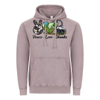 Vintage Zinc Peace Love Skunks Vintage Hoodie - LillyAllenDesigns