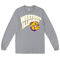 Heather Grey eathernecks, western, illinois gifts Long Sleeve Tee - ArtMosaic