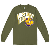 Army Green eathernecks, western, illinois gifts Long Sleeve Tee - ArtMosaic