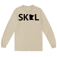 Mushroom skol minnesota hoodie  let's go mn hooded sweatshirt Long Sleeve Tee - ArtMosaic