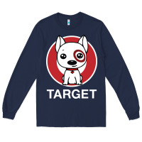 Navy target team member Long Sleeve Tee - ArtMosaic