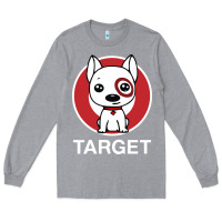 Heather Grey target team member Long Sleeve Tee - ArtMosaic