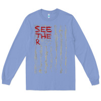 Colony Blue Seether Bone Flag Long Sleeve Tee - ArtMosaic