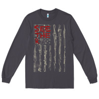Smoke Seether Bone Flag Long Sleeve Tee - ArtMosaic