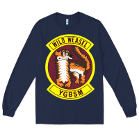 Navy Air Force Wild Weasel YGBSM Long Sleeve Tee - ArtMosaic