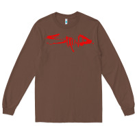 Chestnut staind Long Sleeve Tee - ArtMosaic