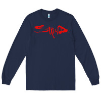 Navy staind Long Sleeve Tee - ArtMosaic