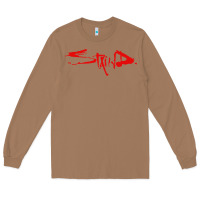 Toasted Coconut staind Long Sleeve Tee - ArtMosaic