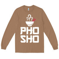 Toasted Coconut pho sho foodie asian food humor chopsticks funny Long Sleeve Tee - ArtMosaic