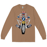 Toasted Coconut grateful motor ber Long Sleeve Tee - ArtMosaic