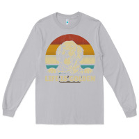 Moon Dust Golden Retriever Dog Life is golden retro vintage Long Sleeve Tee - ArtMosaic