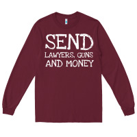 Burgundy Warren Zevon Send Lawyers Guns and Money Music Shirt Long Sleeve Tee - ArtMosaic