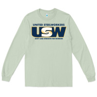 Matcha United Steelworkers - Unity and Strength for Worke Long Sleeve Tee - ArtMosaic