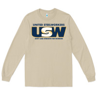 Mushroom United Steelworkers - Unity and Strength for Worke Long Sleeve Tee - ArtMosaic