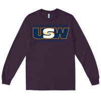 Plum United Steelworkers - Unity and Strength for Worke Long Sleeve Tee - ArtMosaic