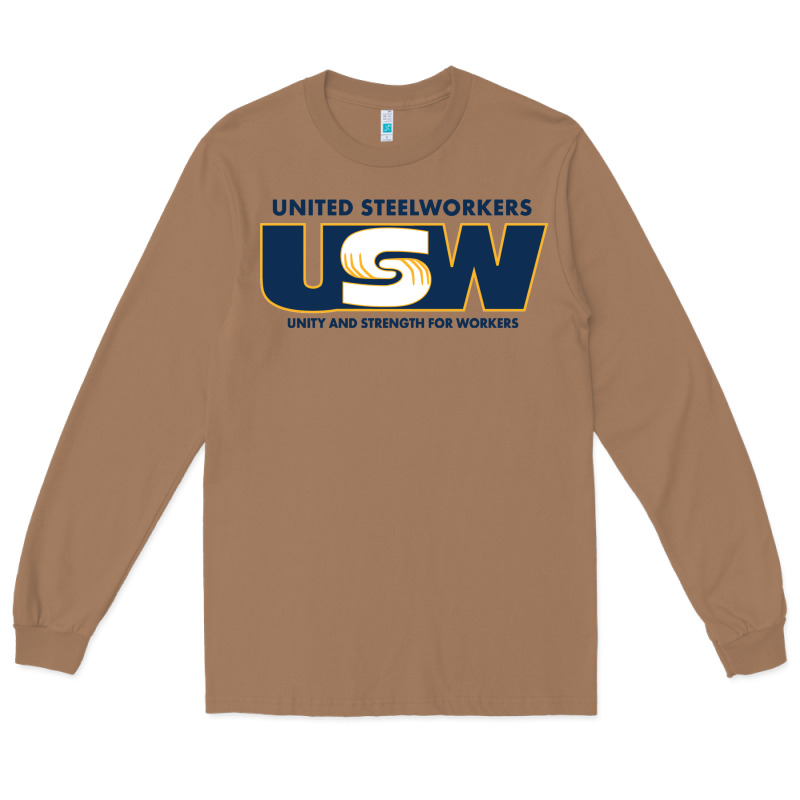 United Steelworkers - Unity And Strength For Worke Long Sleeve Tee by ArtMosaic | Teevron