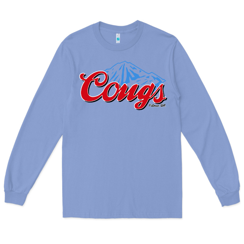 Wsu Cougs Long Sleeve Tee by ArtMosaic | Teevron
