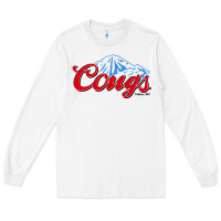 White wsu cougs Long Sleeve Tee - ArtMosaic