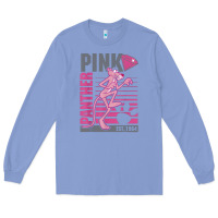 Colony Blue Pink Panther Long Sleeve Tee - ArtMosaic