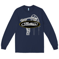 Navy sport mathews concert Long Sleeve Tee - ArtMosaic