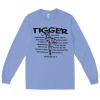 Colony Blue tigger if the only one Long Sleeve Tee - ArtMosaic