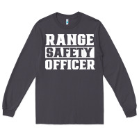 Smoke range safety officer worker team job t shirt Long Sleeve Tee - ArtMosaic