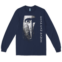 Navy dead can dance, dead, can dance, dead can dance vintage, dead can danc Long Sleeve Tee - ArtMosaic
