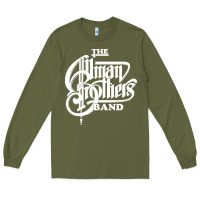 Army Green the allman brothers Long Sleeve Tee - ArtMosaic