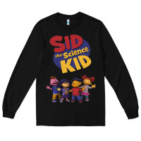 Black Sid The Science Kid boyfriend Long Sleeve Tee - ArtMosaic