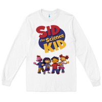 White Sid The Science Kid boyfriend Long Sleeve Tee - ArtMosaic