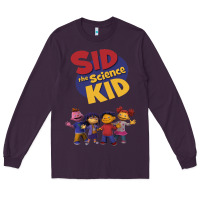 Plum Sid The Science Kid boyfriend Long Sleeve Tee - ArtMosaic