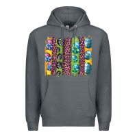 Rock easter eggs and leopard brushstrokes Premium Hoodie - Artiststas