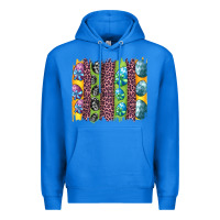 True Royal easter eggs and leopard brushstrokes Premium Hoodie - Artiststas