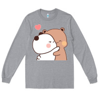 Heather Grey Bubu Dudu Long Sleeve Tee - ArtMosaic