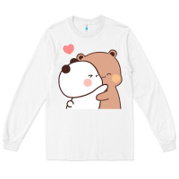 White Bubu Dudu Long Sleeve Tee - ArtMosaic