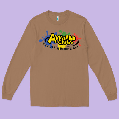 Vintage-awana Clubs Long Sleeve Tee Designed By Artmosaic