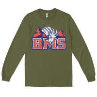 Army Green blue mountain state Long Sleeve Tee - ArtMosaic
