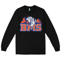 Black blue mountain state Long Sleeve Tee - ArtMosaic
