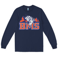 Navy blue mountain state Long Sleeve Tee - ArtMosaic