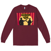 Burgundy kenan and kel show time t shirt Long Sleeve Tee - ArtMosaic