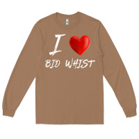 Toasted Coconut i love heart bid whist card game t shirt Long Sleeve Tee - ArtMosaic