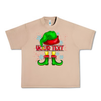 Burro Elf Your Text Urban Heavy Tee - CowhideDigitalArt