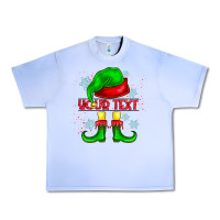 Grape Ice Elf Your Text Urban Heavy Tee - CowhideDigitalArt