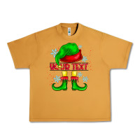Peanut Butter Elf Your Text Urban Heavy Tee - CowhideDigitalArt