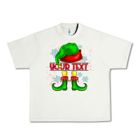 Pistachio Elf Your Text Urban Heavy Tee - CowhideDigitalArt